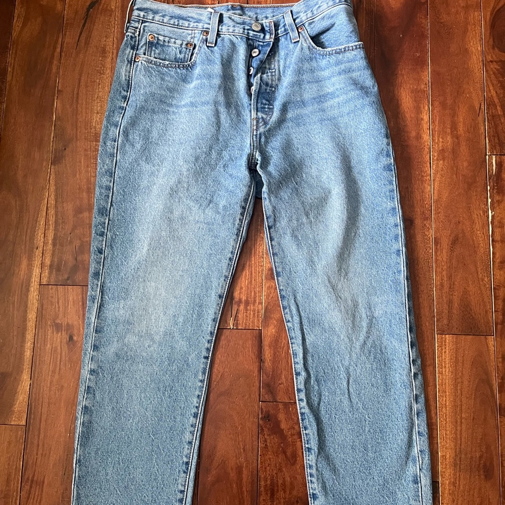 Levi's Classic Blue Straight Leg Jeans
